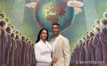 PICTORIAL: Inside Ronaldo, Georgina’s intimate living room wedding in Portugal