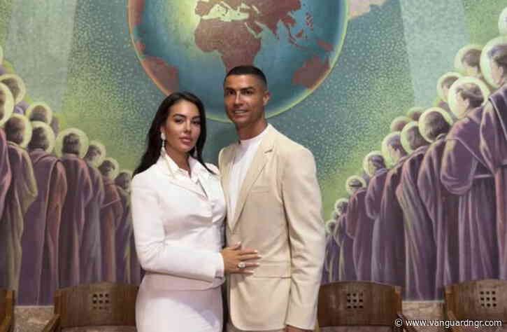 Video: Ronaldo, Georgina hold wedding ceremony at home as details emerge