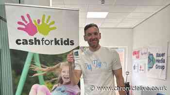 Newcastle man running length of Britain to raise money for Cash for Kids Christmas appeal