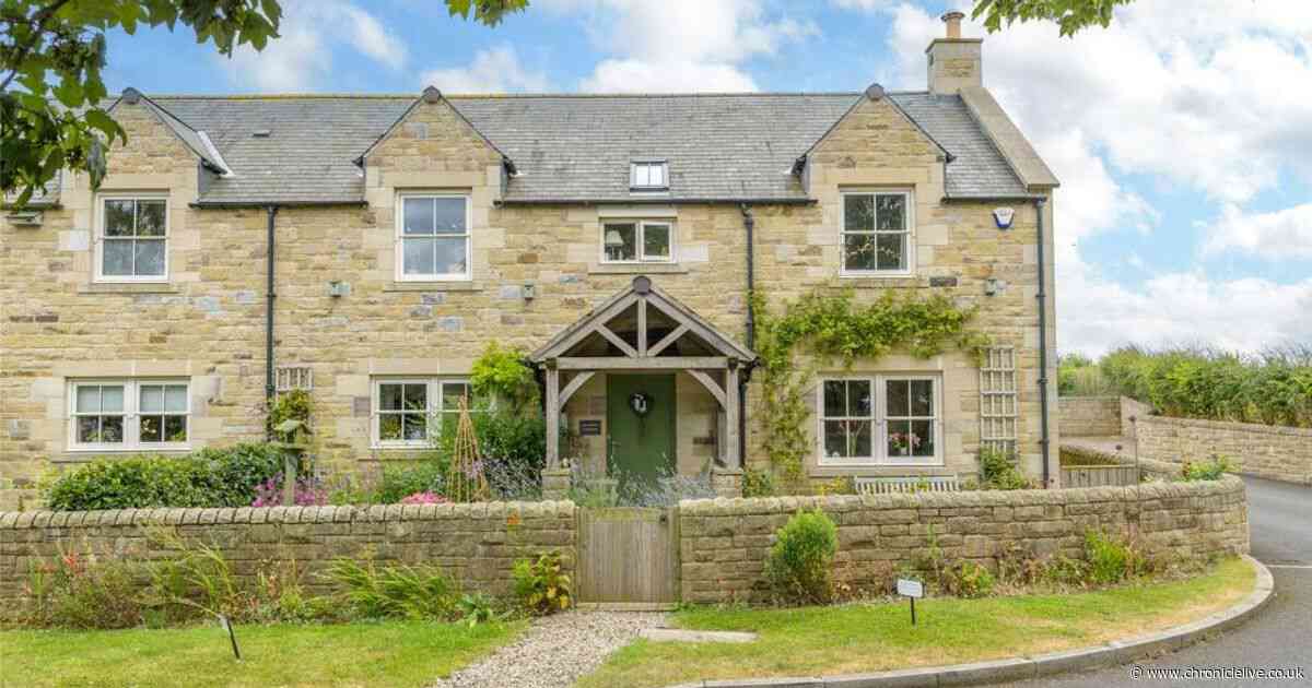 Inside a 'luxury' Northumberland home in a 'picturesque' village for sale at £515,000