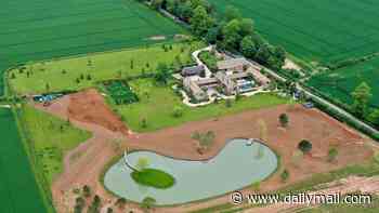 Beckhams win battle for 'Blackpool illuminations', hot tub and firepit at their £6.15M Cotswolds home despite objections from Nimby neighbour (who lives 9,000 miles away in Australia)