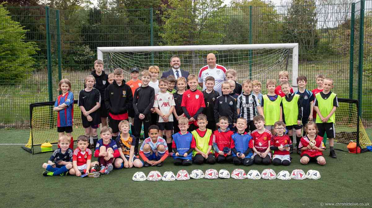 North East football school giving rural youngsters the opportunity to play the beautiful game