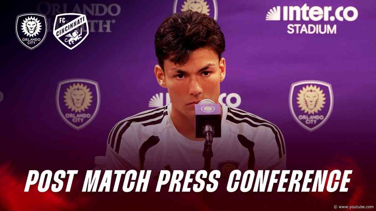 Justin Ellis | 2026 Post-Match Comments | Orlando City SC vs FC Cincinnati