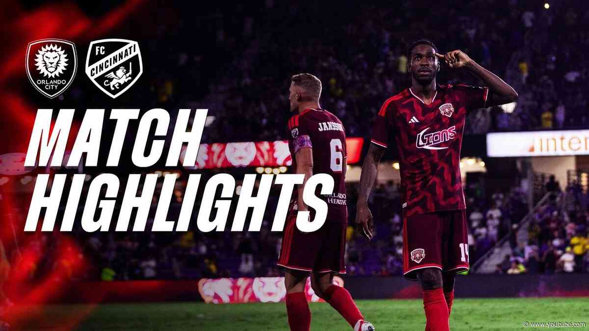 2026 Match Highlights | Orlando City vs. FC Cincinnati | August 15, 2026