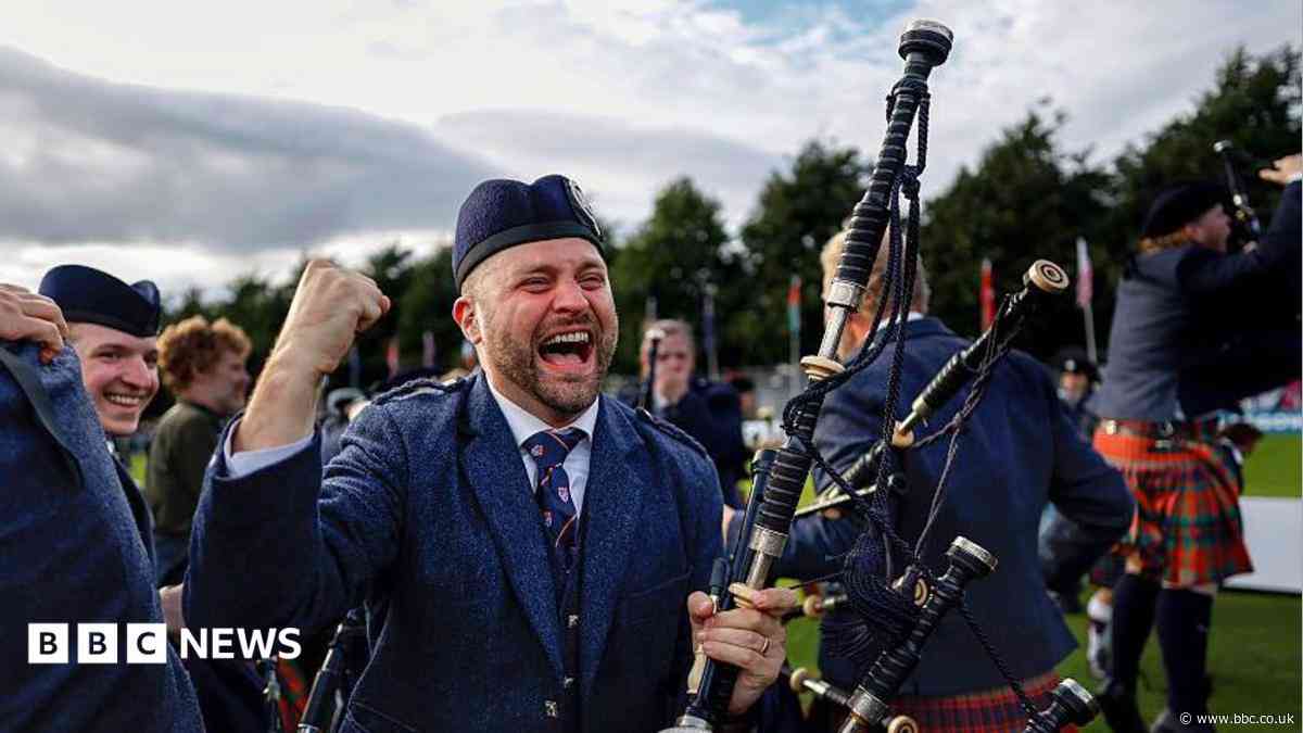 Canadian pipe band crowned world champions after 'thrilling' contest