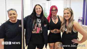 Pole position? These women are set to scale a 25ft greasy pole - to win a prize ham