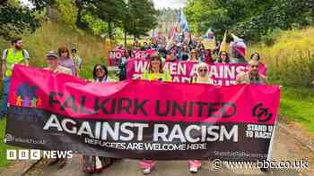 Demonstrations held a year after first protests at asylum seekers hotel