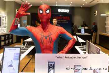 Spider-Man Swings Into Stores For Galaxy Z Series Collaboration