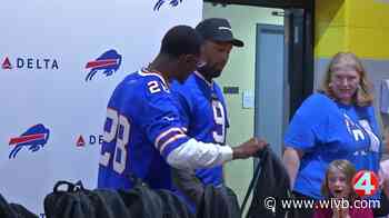 Bills, Delta Airlines host backpack giveaway at YMCA