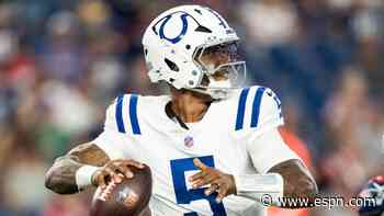 Colts asst. GM hints club will keep QB Richardson