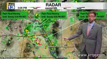 More monsoon showers, storms ahead for Monday