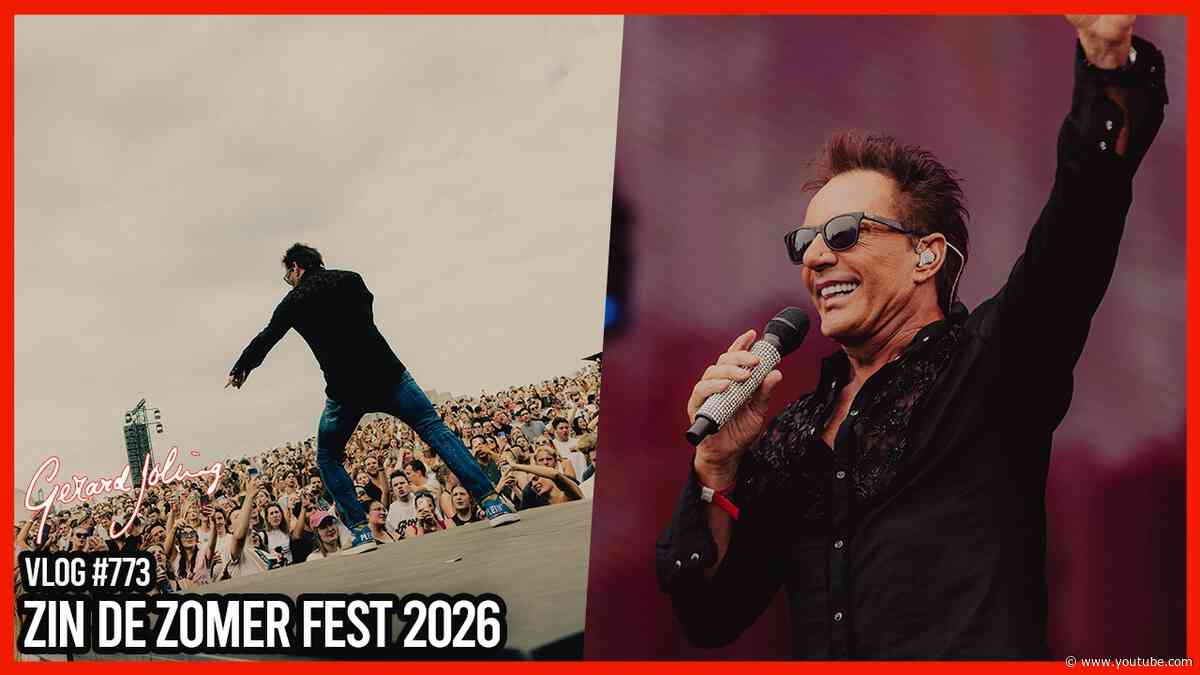 ZIN IN DE ZOMER FEST  - GERARD JOLING - VLOG #773