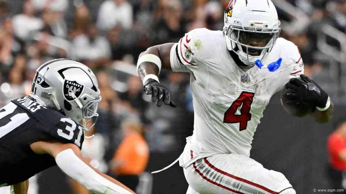 Sources: Cardinals RB Love has high ankle sprain