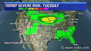 Travel forecast: heat dome in Texas, stormy Plains
