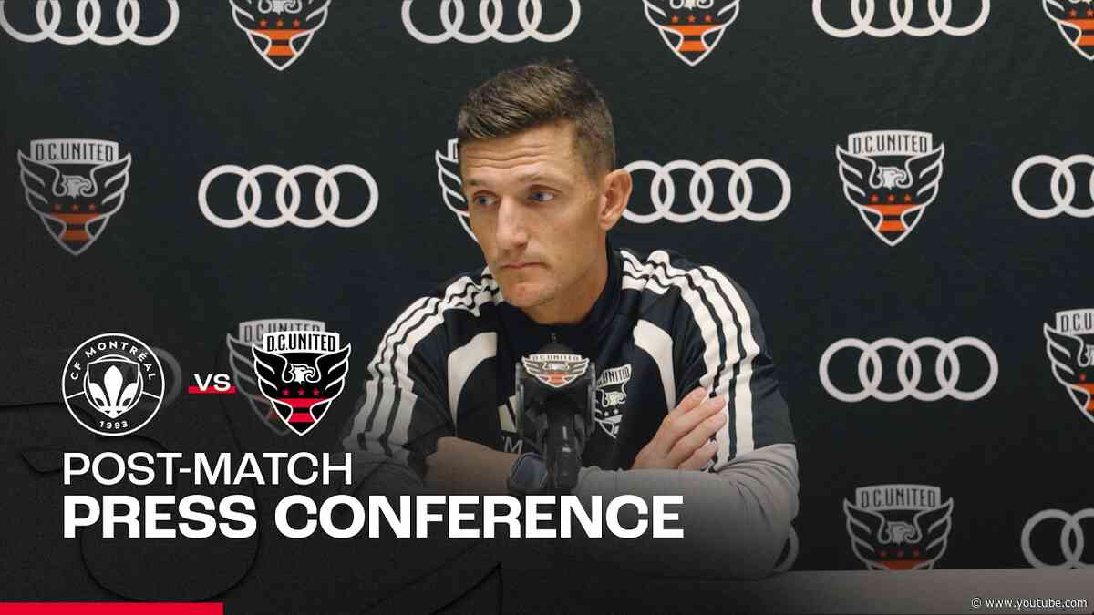 Cody Mizell Post-Match Press Conference | CF Montrèal vs D.C. United | MLS 2026
