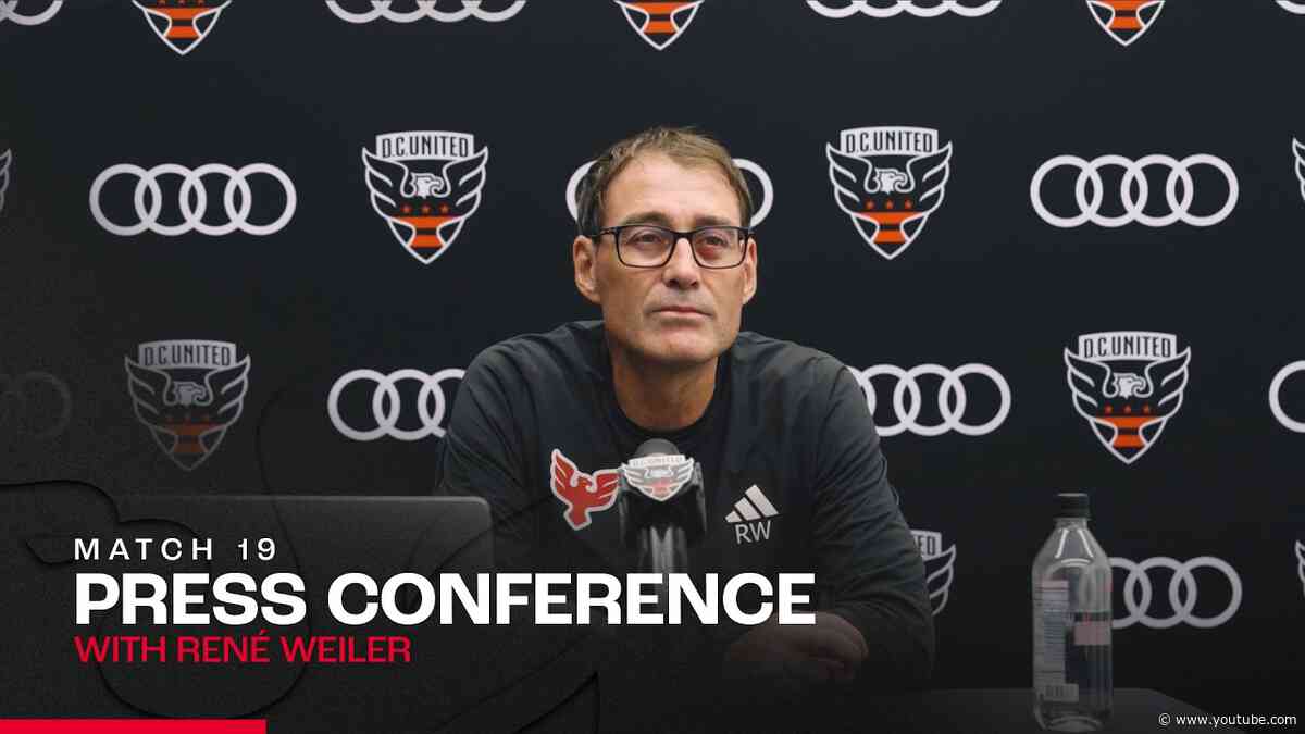 René Weiler Pre-Match Press Conference | CF Montréal vs D.C. United | MLS 2026