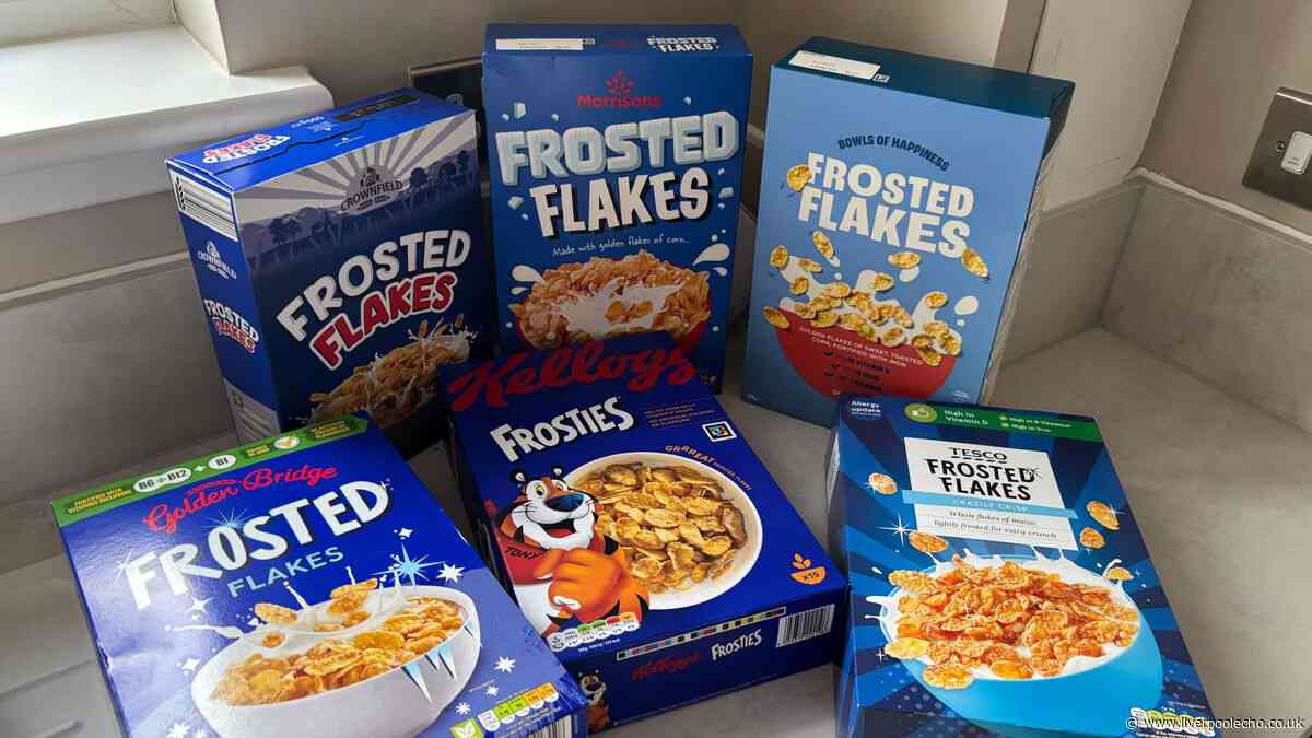 I tried five supermarket frosted flakes – one was better and cheaper than Kellogg's Frosties