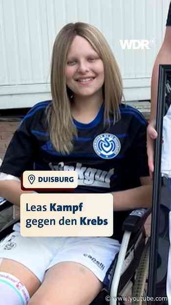 Mit dem MSV gegen den Krebs I WDR #shorts #duisburg #msv