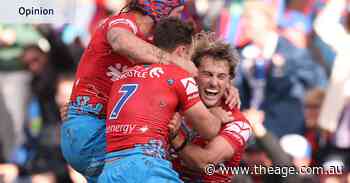 Twelve months ago, the Knights were heading for the wooden spoon. Holbrook must be coach of the year