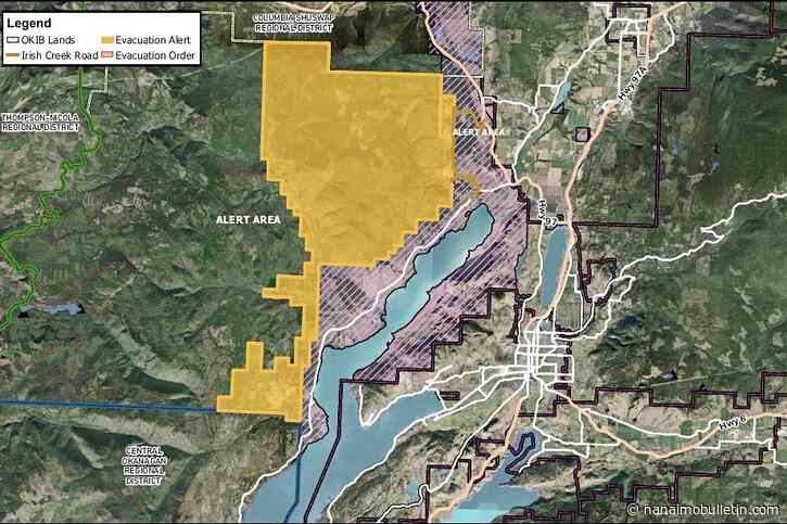 More evacuation orders downgraded to alerts for Bradley Creek wildfire