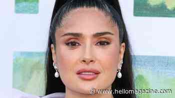 Salma Hayek's tender moment with newborn baby sparks joy after family reveals double surprise