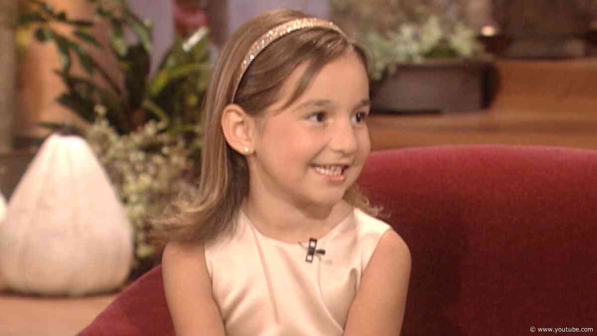 6-Year-Old Emily Bear Writes a Song for Ellen in 10 Minutes!