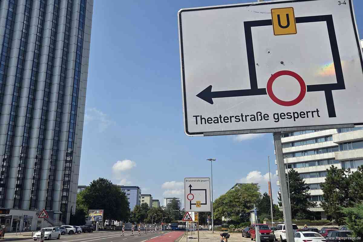 Die Lage auf den Chemnitzer Straße nach den Ferien: Neue Sperrungen und jede Menge Baustellen