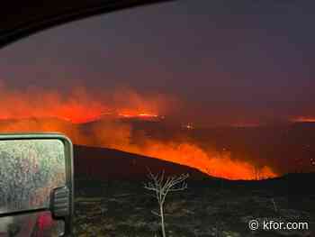 Wildfires ravage 3,300 acres in Burnt Canyon