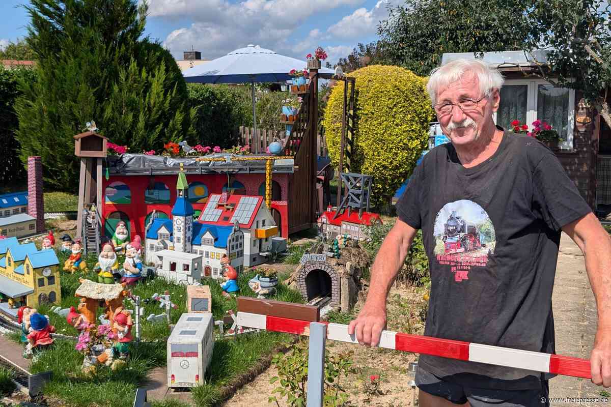 Freibergs geheime Miniaturwelt: Ein Besuch bei Klaus Hoffmann begeistert