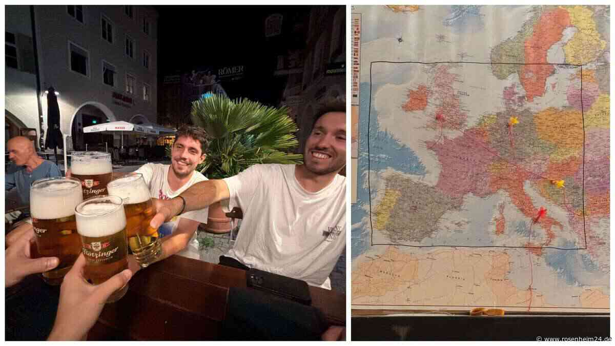 Schicksalhafter Wurf: Wie Dartpfeile vier Franzosen nach Rosenheim brachten