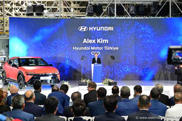 Hyundai startet Produktion des Ioniq 3 in der Türkei