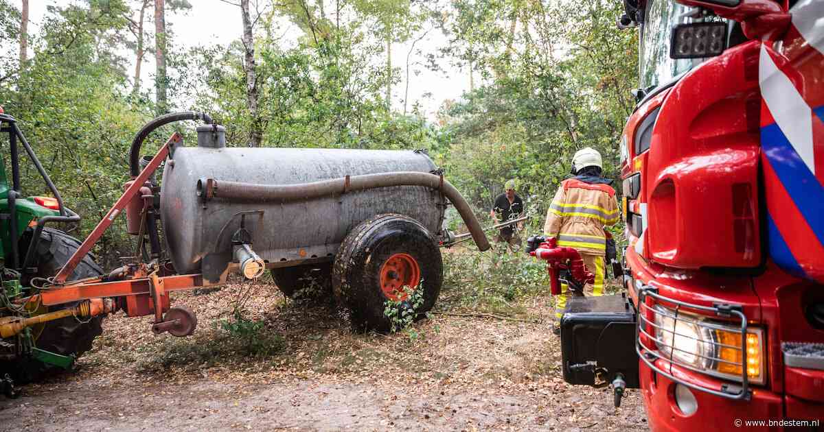 In Ommen helpen boeren vrijwillig bij het blussen van branden, nu wil LTO dit op meerdere plekken in Nederland