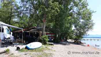 Hauptsaison vor der Haustür: Campingplatz am Starnberger See rappelvoll