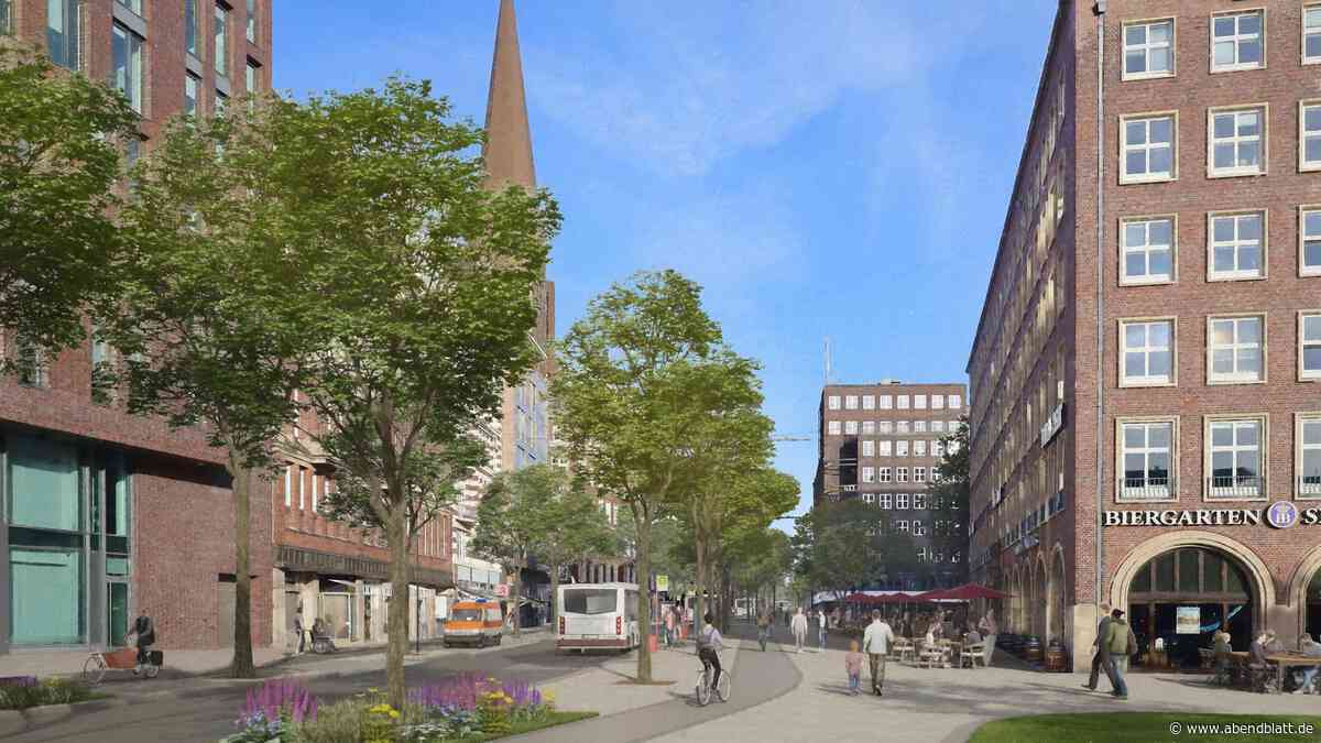 Großbaustelle in der Hamburger City: Steinstraße wird ab Ende August umgebaut