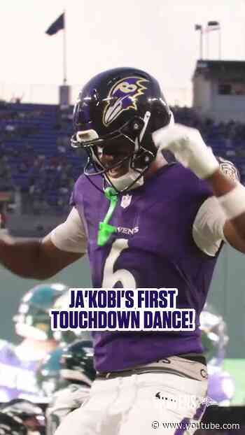 First time in the end zone for Ja’Kobi Lane!! #nfl #ravens #baltimoreravens