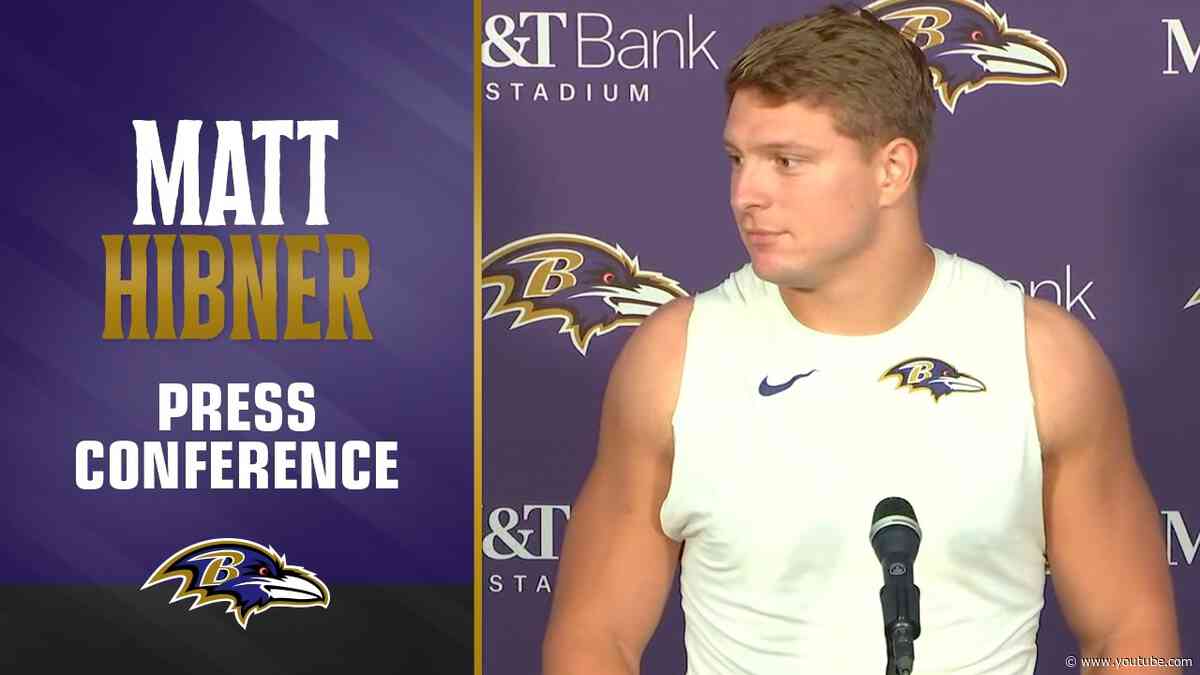 Matt Hibner: ‘I Kinda Blacked Out After the Catch’ | Baltimore Ravens