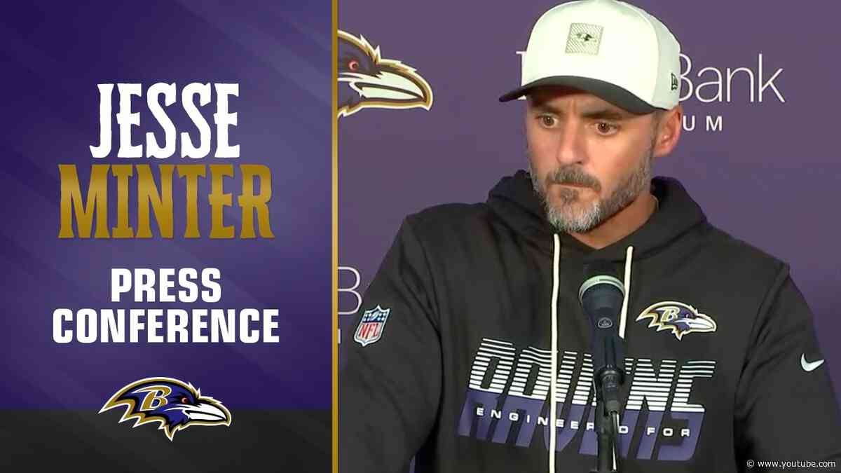Jesse Minter on His First Game as Head Coach | Baltimore Ravens