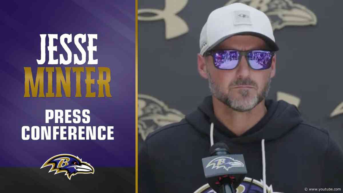Jesse Minter Optimistic About Nate Wiggins, Marlon Humphrey | Baltimore Ravens