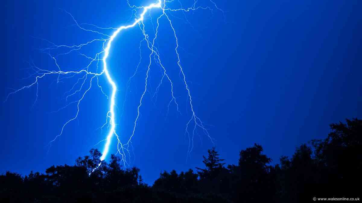Thunderstorm warning  for parts of UK as rain returns - full list