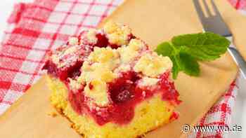 Schneller Himbeerkuchen vom Blech: unkomplizierter Hingucker für die Kaffeetafel