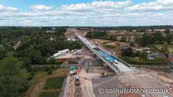Finish line in sight for three HS2 viaducts in Solihull
