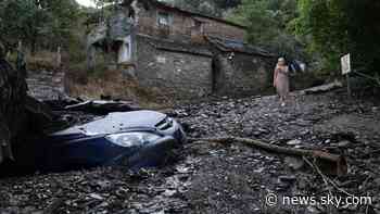 Two die in Spain mudslide as Belgium battles largest-ever wildfire
