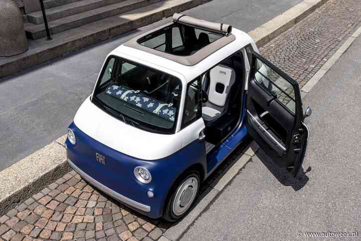 Fiat Topolino nu ook praktisch open