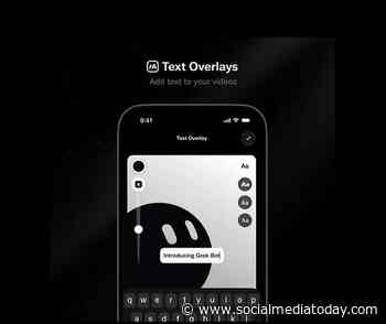 X adds video overlays