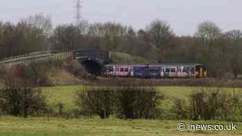 The areas near rail stations where new homes could be built on green belt land