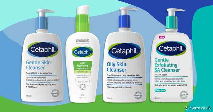 Save up to 30% off Cetaphil sensitive skincare during Amazon Brand Week