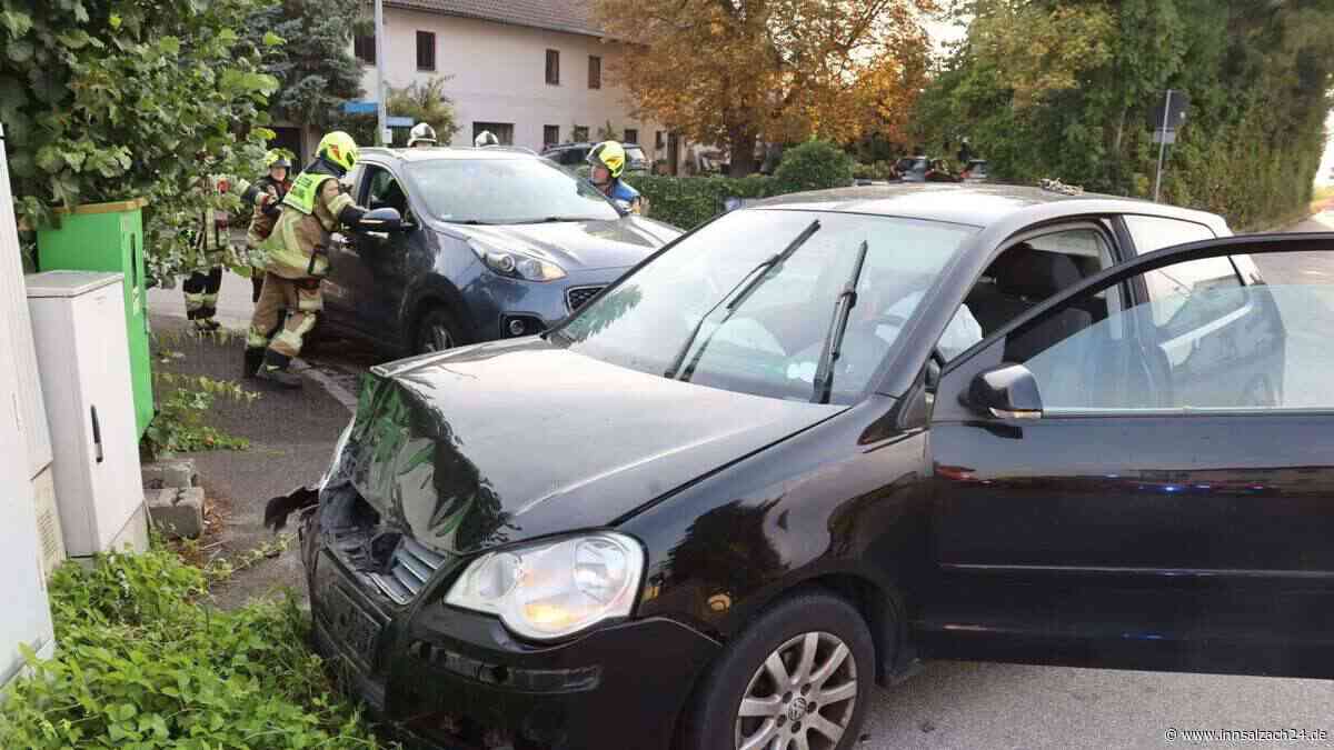 Zwei Verletzte am frühen Morgen: Autos kollidieren an Mößlinger Kreuzung