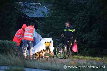 Fietsster komt lelijk ten val en raakt gewond