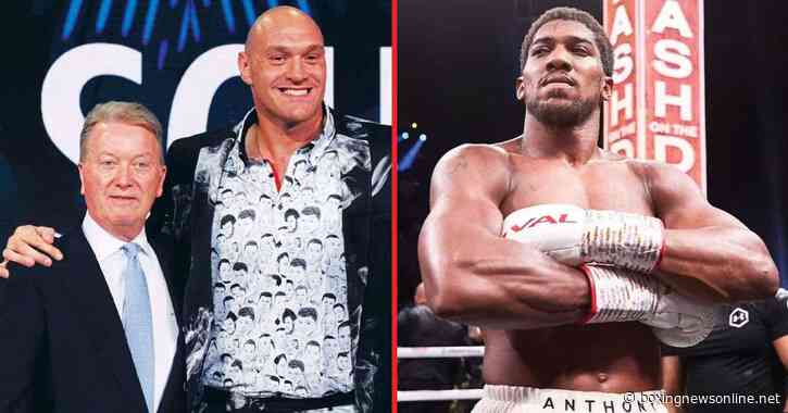 Frank Warren addresses the one thing that may see Tyson Fury vs Anthony Joshua cancelled
