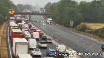 M6 updates as 'very serious' crash shuts motorway